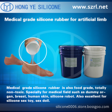 Medical Grade Life Casting Silicone Rubber